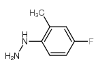 (4-Fluoro-2-methylphenyl)-hydrazine Structure