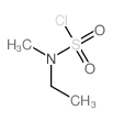 sulfamoyl chloride, ethyl(methyl)- Structure