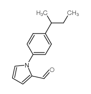 1-(4-sec-butylphenyl)-1h-pyrrole-2-carbaldehyde结构式