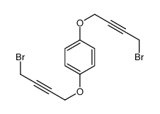 1,4-bis(4-bromobut-2-ynoxy)benzene结构式