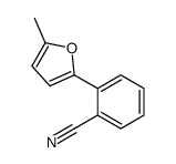 2-(5-methylfuran-2-yl)benzonitrile Structure
