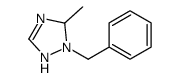 2-benzyl-3-methyl-1,3-dihydro-1,2,4-triazole结构式