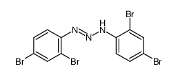 1,3-bis-(2,4-dibromo-phenyl)-triazene Structure