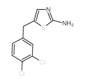 5-(3,4-Dichloro-benzyl)-thiazol-2-ylamine Structure