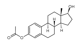 3-Acetoxyestra-1,3,5(10)-trien-17β-ol Structure