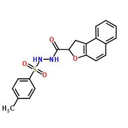 N'-[(4-Methylphenyl)sulfonyl]-1,2-dihydronaphtho[2,1-b]furan-2-carbohydrazide Structure