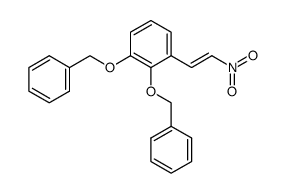 2,3-Dibenzyloxynitrostyrol Structure