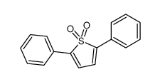 2,5-diphenylthiophene 1,1-dioxide结构式