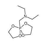 N-ethyl-N-(1,4,6,9-tetraoxa-5λ5-phosphaspiro[4.4]nonan-5-ylmethyl)ethanamine Structure