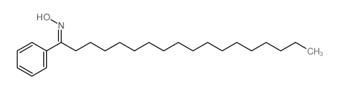 1-Octadecanone,1-phenyl-, oxime结构式