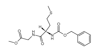 Z-L-Met-Gly-OMe结构式