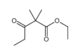 ethyl 2,2-dimethyl-3-oxopentanoate结构式