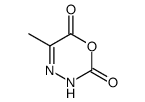 2H-1,3,4-Oxadiazine-2,6(3H)-dione,5-methyl-(9CI)结构式