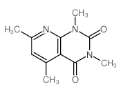 Pyrido[2,3-d]pyrimidine-2,4(1H,3H)-dione,1,3,5,7-tetramethyl-结构式