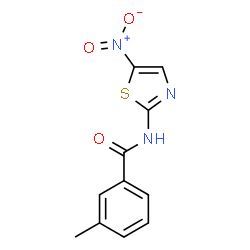 3-METHYL-N-(5-NITRO-1,3-THIAZOL-2-YL)BENZENECARBOXAMIDE结构式