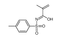 2-methyl-N-(4-methylphenyl)sulfonylprop-2-enamide结构式