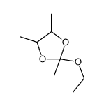 2-ethoxy-2,4,5-trimethyl-1,3-dioxolane结构式