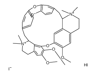 N-Methyloxyacanthine diiodide Structure