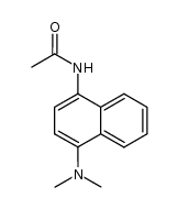 N-(4-dimethylamino-1-naphthyl)acetamide结构式