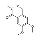 methyl 2-(bromomethyl)-4,5-dimethoxybenzoate结构式