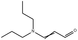 N,N-di-n-propyl-3-aminopropenaldehyde结构式
