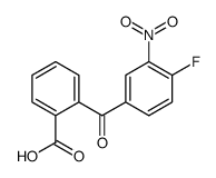 2-(4-Fluoro-3-nitrobenzoyl)benzoic acid Structure