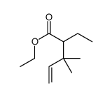 ethyl 2-ethyl-3,3-dimethylpent-4-enoate Structure