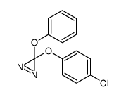 3-(4-chlorophenoxy)-3-phenoxydiazirine Structure