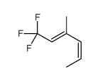 1,1,1-trifluoro-3-methylhexa-2,4-diene Structure