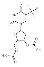 Thymidine, 2.alpha.,.alpha.,.alpha.-trifluoro-, 3,5-diacetate picture