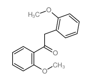 1,2-bis(2-methoxyphenyl)ethanone结构式