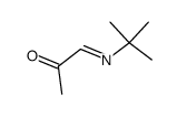 2-Propanone, 1-[(1,1-dimethylethyl)imino]- (9CI) structure