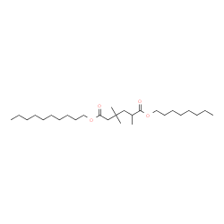 dihydrogen bis(ditridecyl phosphito-O'')tris(2-methyl-2-propenolato)(propan-2-olato)titanate(2-)结构式
