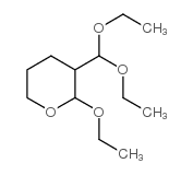 2H-Pyran,3-(diethoxymethyl)-2-ethoxytetrahydro- structure