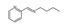 2-[(Butylimino)methyl]pyridine structure