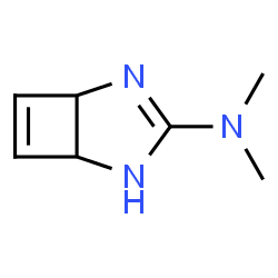 2,4-Diazabicyclo[3.2.0]hepta-2,6-dien-3-amine,N,N-dimethyl-(9CI) Structure
