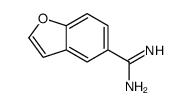 5-Benzofurancarboximidamide结构式