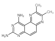 Pyrazino[2,3-f]quinazoline-8,10-diamine,2,3-dimethyl-结构式