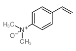 (4-ethenylphenyl)-dimethyl-oxido-azanium Structure