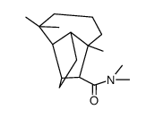 N,N,4,8,8-pentamethyldecahydro-1,4-methanoazulene-9-carboxamide Structure