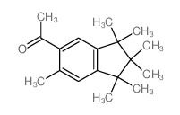 Ethanone,1-(2,3-dihydro-1,1,2,2,3,3,6-heptamethyl-1H-inden-5-yl)-结构式