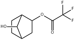 Bicyclo[2.2.1]heptane-2,7-diol 2-(trifluoroacetate)结构式