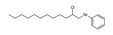 (2-chlorododecyl)(phenyl)selane结构式