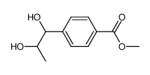 methyl 4-(1,2-dihydroxypropyl)benzoate结构式
