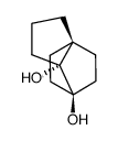 (1S,3aR,6aR)-tetrahydro-1H-1,3a-ethanopentalene-1,6a(4H)-diol Structure