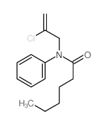 Hexanamide, N- (2-chloro-2-propenyl)-N-phenyl- structure