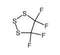 tetrafluoro-1,2,3-trithiolane结构式