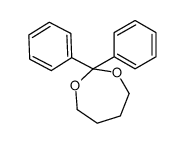 2,2-diphenyl-1,3-dioxepane结构式