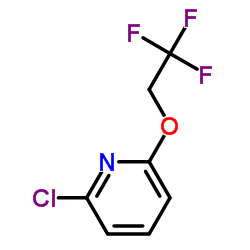 2-Chloro-6-(2,2,2-trifluorethoxy)pyridine structure