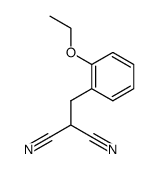 Propanedinitrile, [(2-ethoxyphenyl)methyl]- (9CI) structure